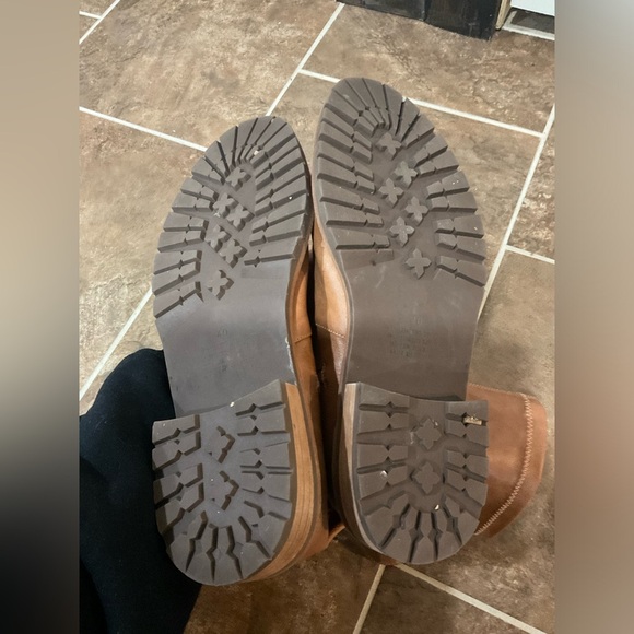 Anthropologie Silent D Rareful Ankle Boots in Tan Size 40 - Picture 6 of 6